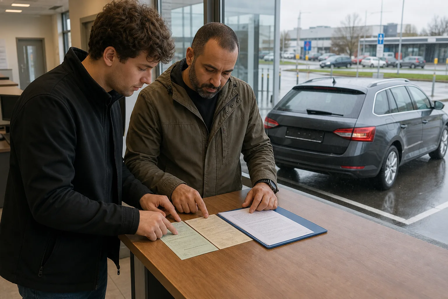 Gebruikte auto uit Tsjechië vóór de import naar Nederland
