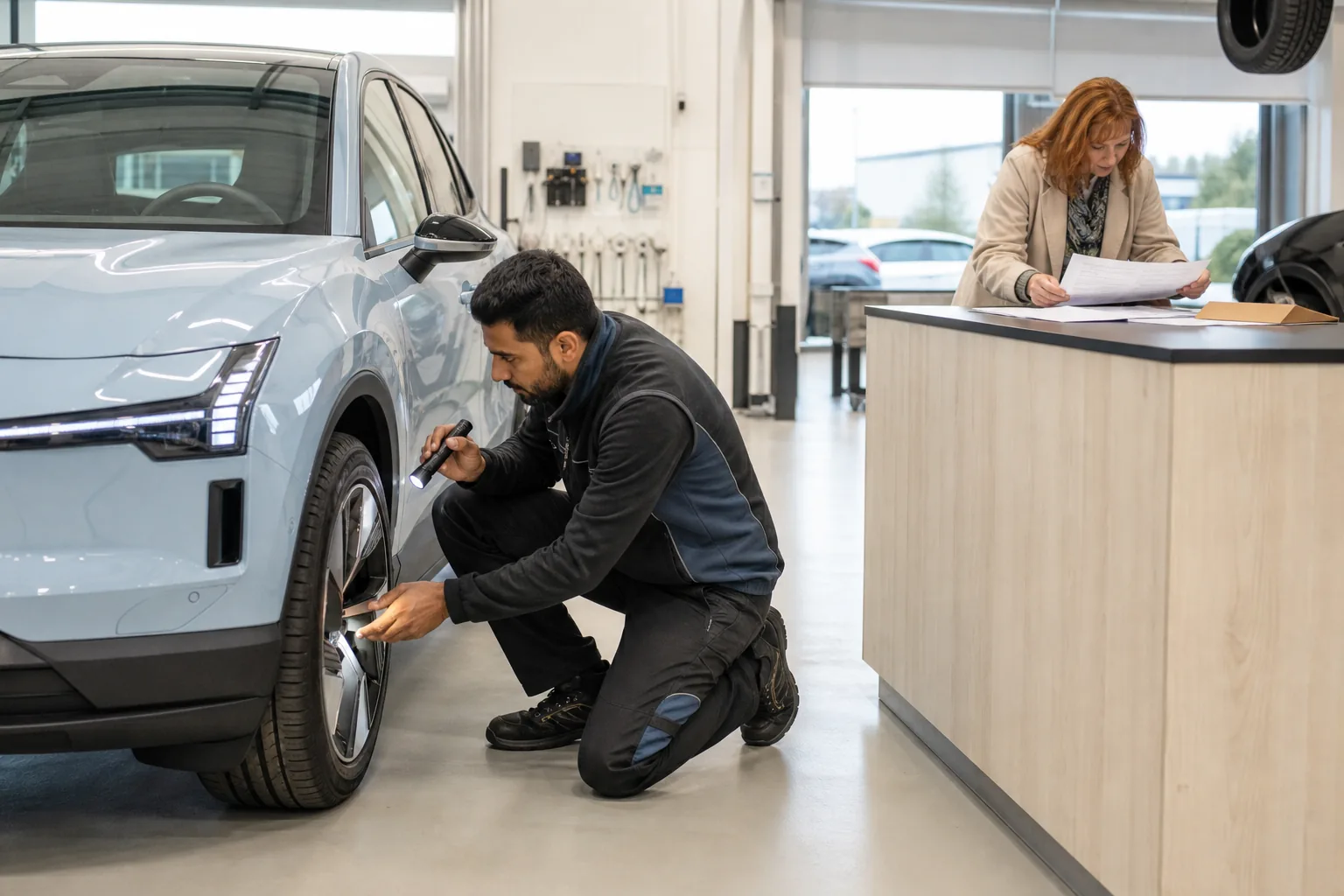Gebruikte auto uit Denemarken vóór de import naar Nederland