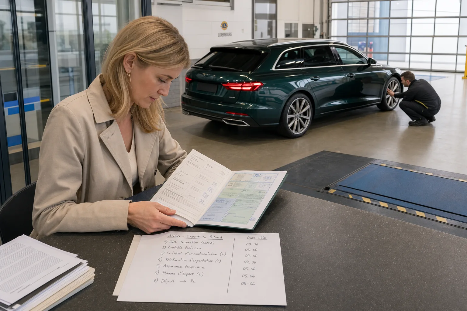 Gebruikte auto uit Luxemburg vóór de import naar Nederland