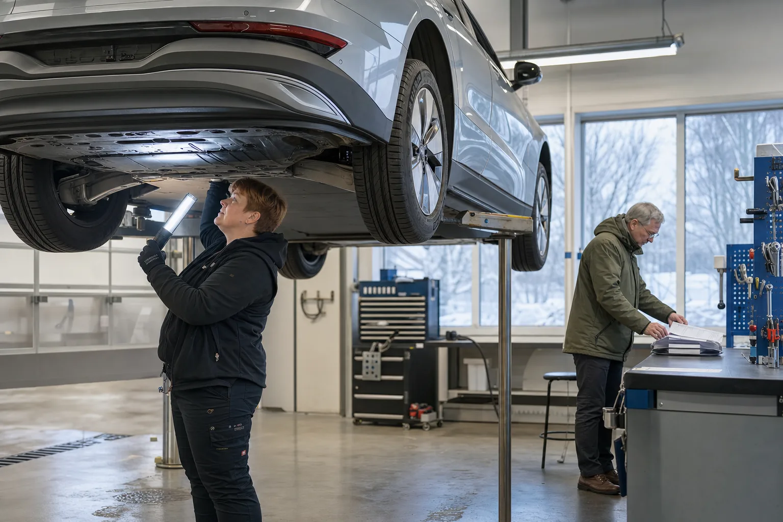 Gebruikte auto uit Zweden vóór de import naar Nederland